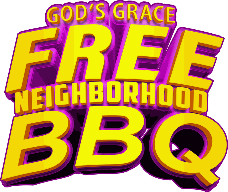 God's Grace Free Neighborhood BBQ logo